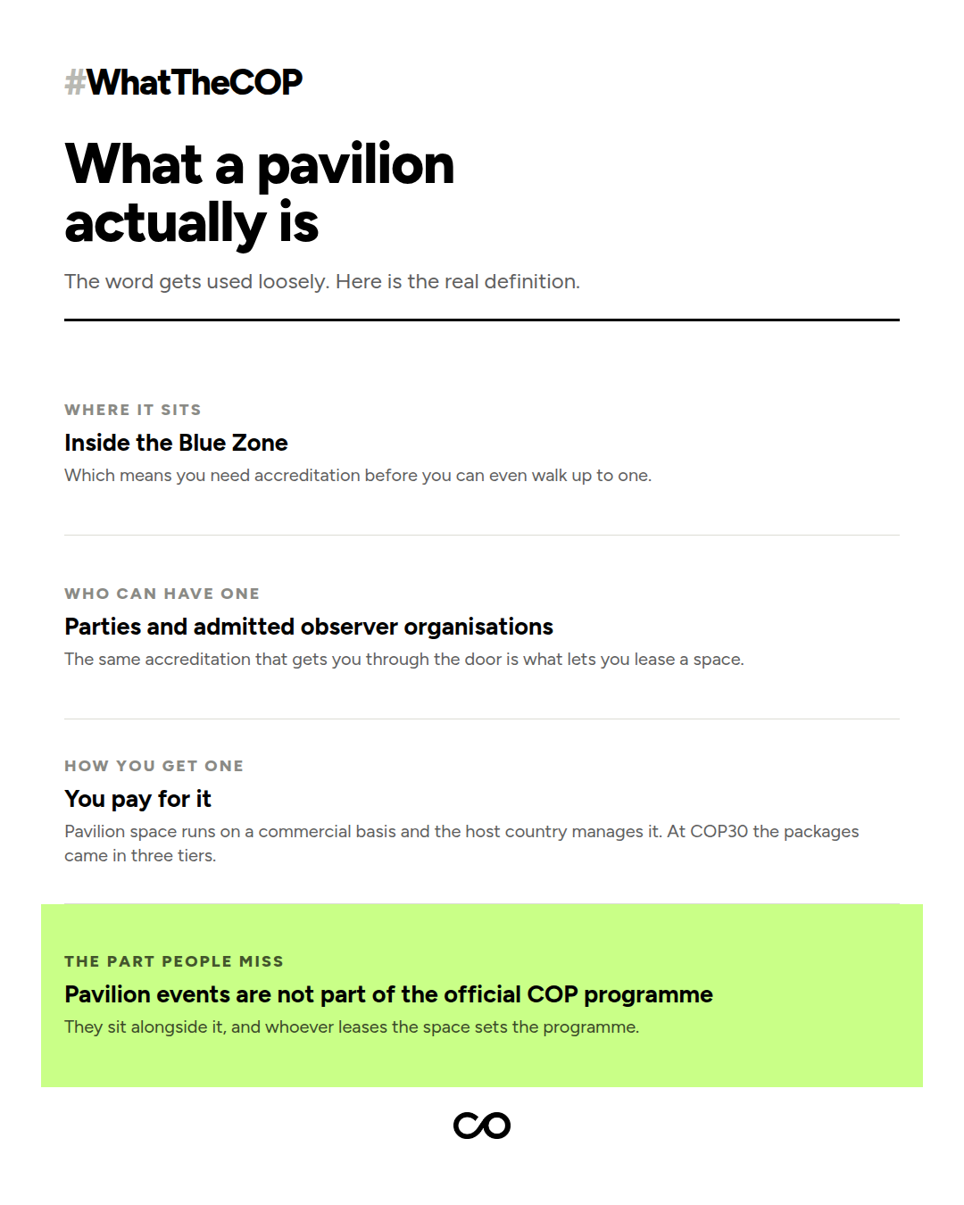What a pavilion actually is